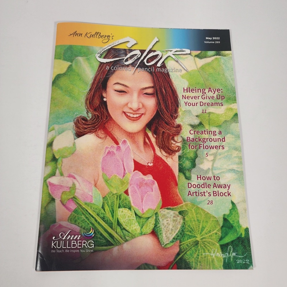 Color Magazine May 2022 By Ann Kullberg Colored Pencil Art
